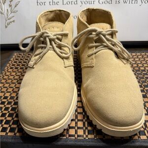 Reef Men's Chukka Boots in Tan Suede SZ 12–Box13